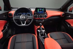 dashboard nissan juke 2020