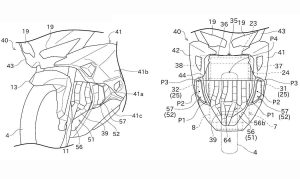 kawasaki zx4r patent design