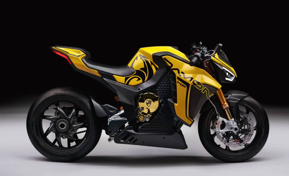 Damon Hyperfighter electric sportbikes