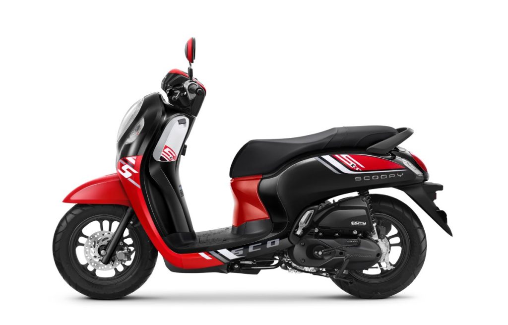 Honda Scoopy 2023 Sporty Red