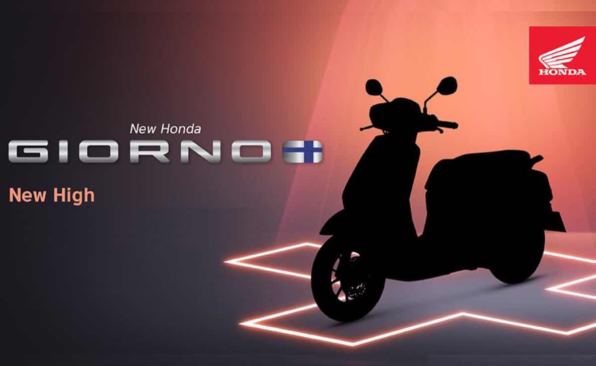 Teaser motor baru Honda Giorno+