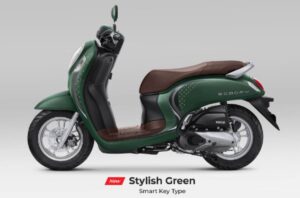 Honda Scoopy 2024 Stylish Green