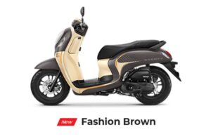 Honda Scoopy 2024 Fashion Brown