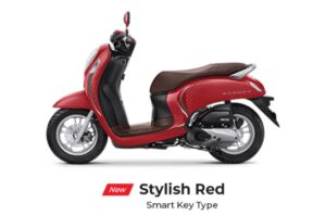 Honda Scoopy 2024 Stylish Red