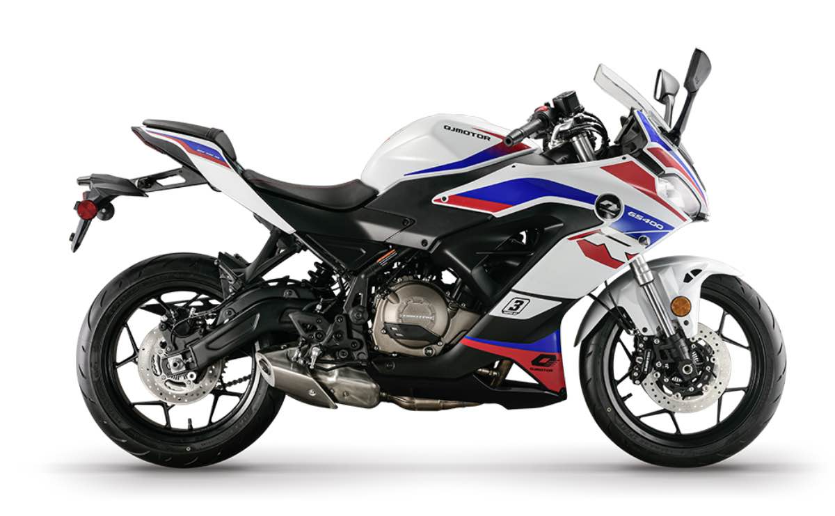 QJMotor SRK 400RR 2024 White / Blue...