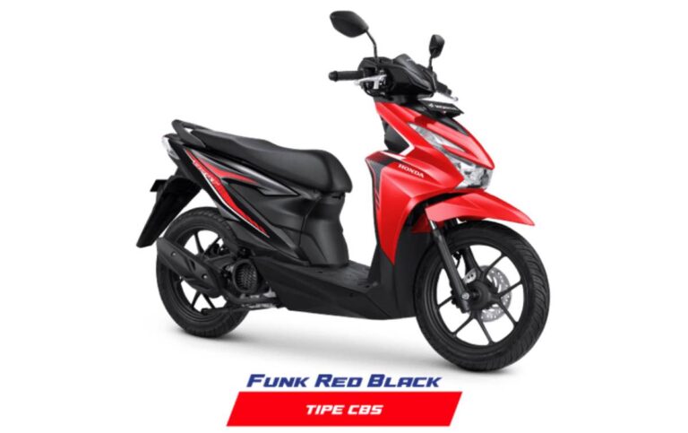 Honda BeAT 2024 CBS Funk Red Black...