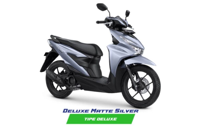 Honda BeAT 2024 Deluxe Smart Key Matte Silver...