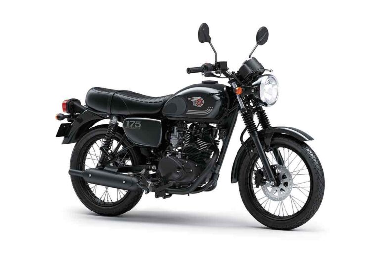 Kawasaki W175 SE Black Style 2025 Metallic Spark Black...