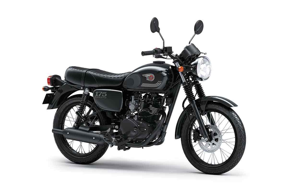 Kawasaki W175 SE Black Style 2025 Metallic Spark Black...
