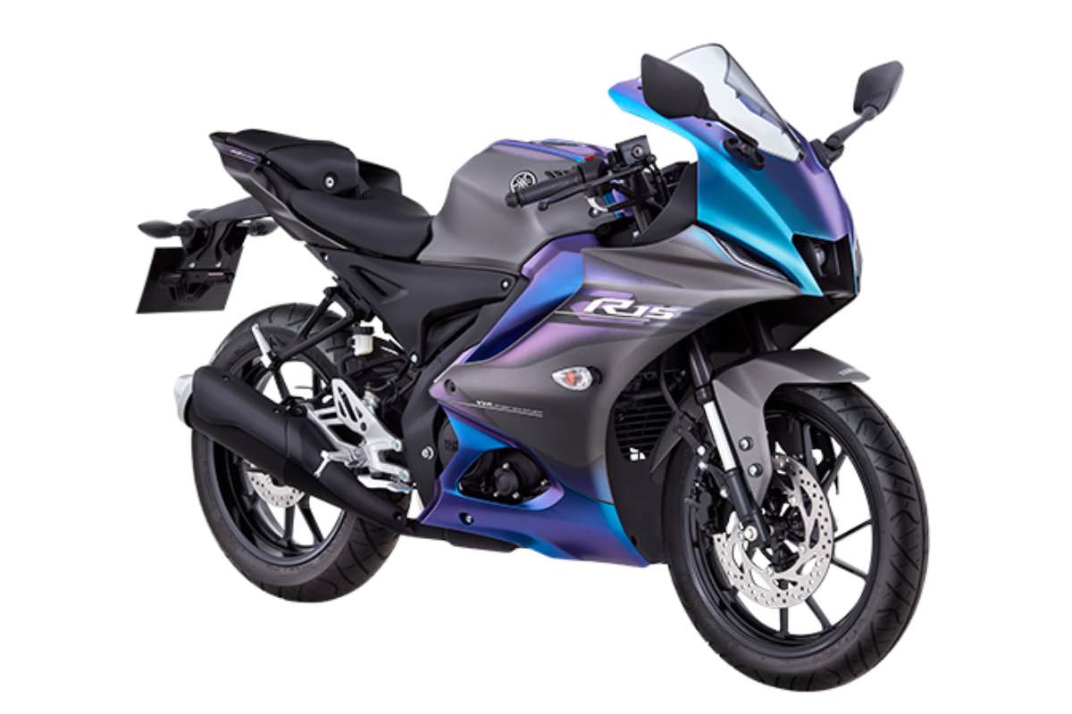 Yamaha R15 2025 Thailand Blue-Grey Indigo Gray...