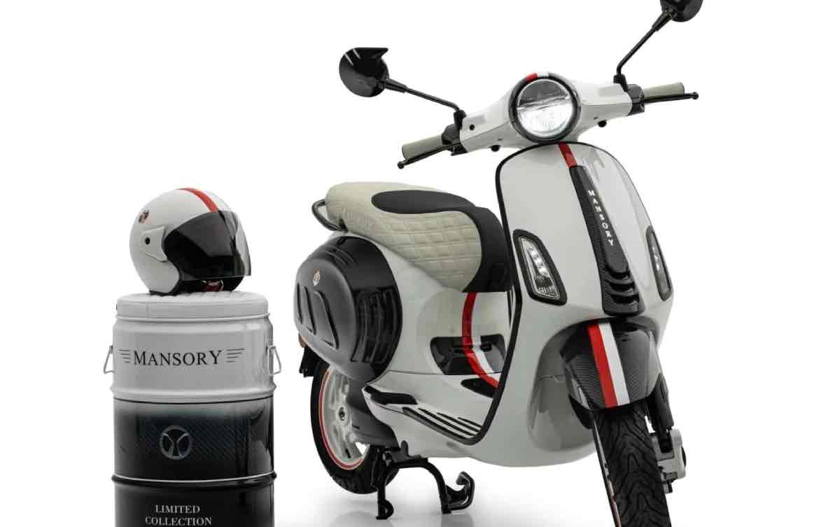 Vespa Elettrica Monaco Edition by Mansory...