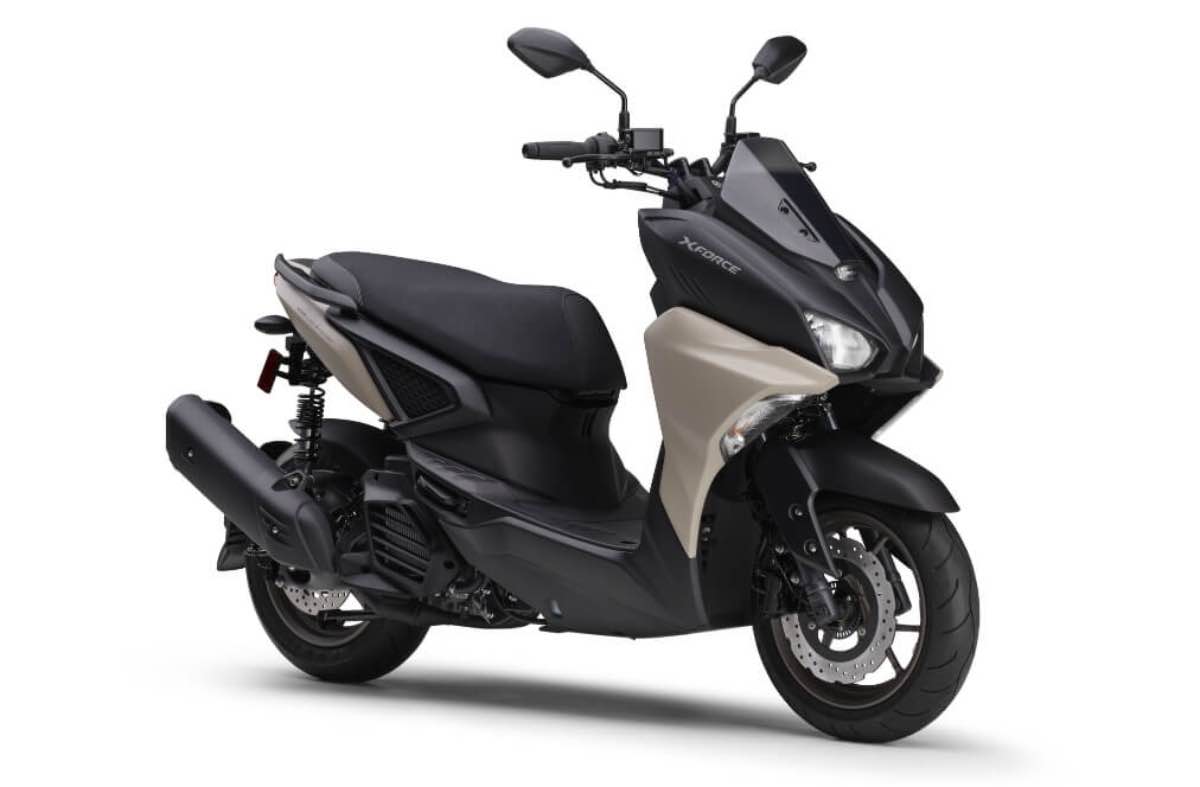 Yamaha X Force 155 2025 Matte Yellow Ish Gray Solid 1 (M Beige)...