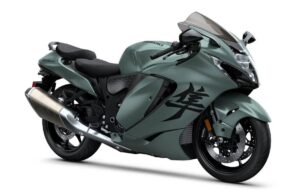 Suzuki Hayabusa 2025 Metallic Mat Steel Green / Glass Sparkle Black (COT)...