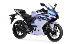 Yamaha R3 2025 Lunar White / Nebula Blue...