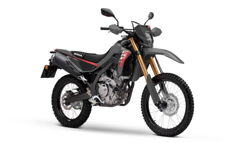 Launching Honda CRF300L 2025, Lebih Gahar & Fitur Baru...!! 1 Honad CRF300L 2025 Swift Grey with Red and white graphic set...