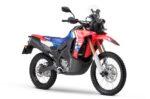 Honda CRF300 Rally 2025 Extreme Red with blue and white graphic set...