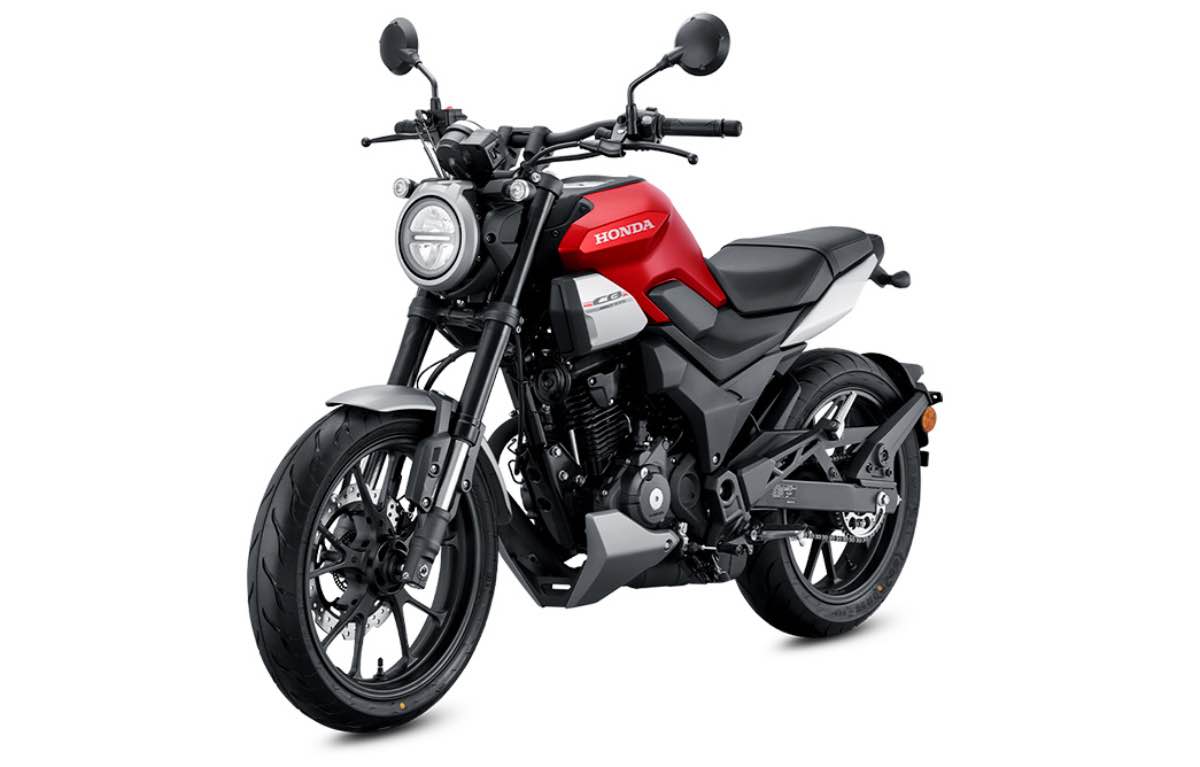 Honda CB190TR 2025 Matte Candy Sunset Red...