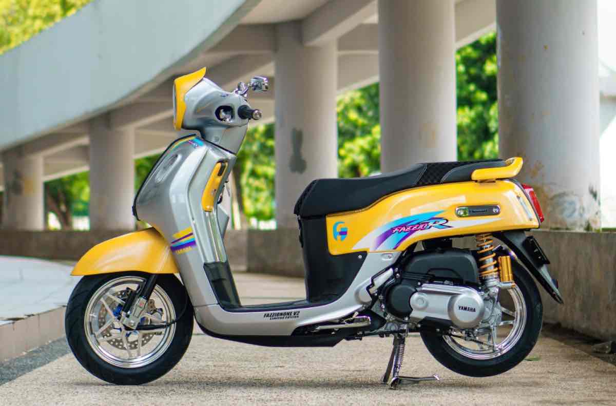 Modifikasi Yamaha Fazzio ala Yamaha F1ZR...
