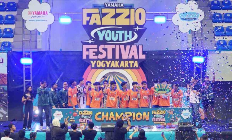 Semangat Gen-Z Terus Menyala Pada Puncak Acara Fazzio Youth Festival di Yogyakarta... 1 Yamaha Fazzio Youth Festival Yogyakarta...