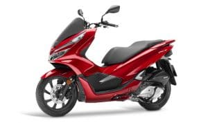 honda pcx merah glossy