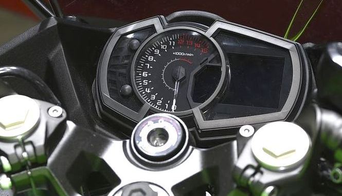 speedometer ninja 250 2018